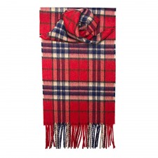 Lochcarron Thomson Red Antique Cashmere Scarf