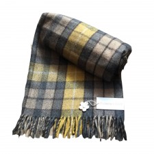 Natural Buchanan Tartan Wool Blanket