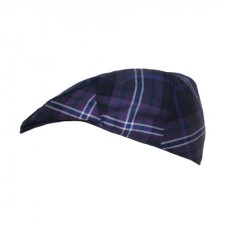 Mens Scotland Forever Tartan Flat Cap