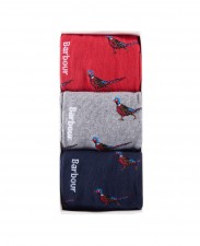 Barbour Pheasant Socks Gift Box