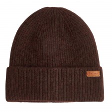 Barbour Ladies Pendle Beanie in Chocolate