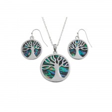 Tide Jewellery Tree of Life Necklace and Earrings Set