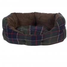 Barbour "24" Luxury Dog Bed in Classic Tartan