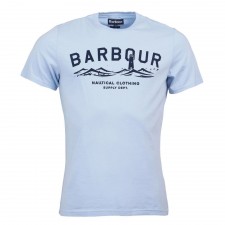 Barbour Mens Bressay T-Shirt In Heritage Blue