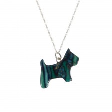 Heathergems Scottie Dog Heather Pendant