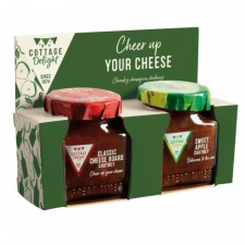 Cottage Delight Cheer Up Your Cheese Chutney's Gift Set