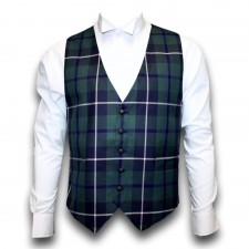Mens Douglas Tartan Waistcoat