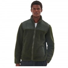 Barbour Hobson Fleece in Olive