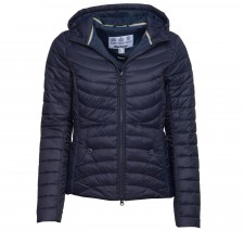 Barbour Ashore Ladies Quilted Jacket in Navy 8