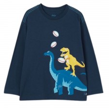 Joules Boy's Jack Artwork Top in French Navy