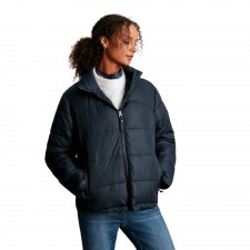 Joules Ladies Elberry Super Puffer in Marine Navy