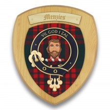 Menzies Clan Crest Wall Plaque