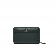 Joules Dudley Leather Purse in Green