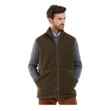 Barbour Oakmoor Fleece Gilet in Olive UK S