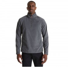 Craghoppers Corey VI Half Zip Fleece in Black Pepper