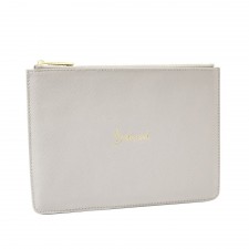 Katie Loxton Dove Grey Bridal Perfect Pouch - Bridesmaid