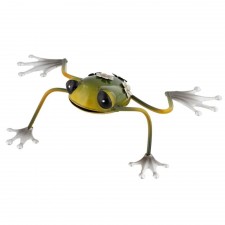 Country Living Hand Painted Metal Frog Figurine