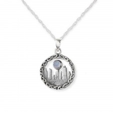 Hamilton & Young Outlander Inspired Standing stones With Moonstone Pendant