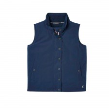 Joules Girls Frankie Artwork Gilet in Navy