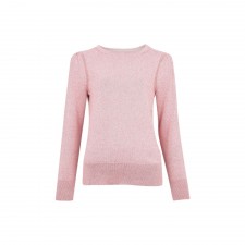Barbour Ladies Bowland Sweater in Dusty Rose UK 18
