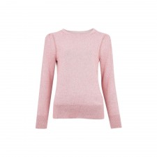 Barbour Ladies Bowland Sweater in Dusty Rose UK 18