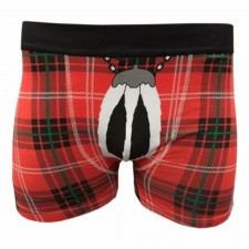Thistle Mens Kilt Design Boxer Shorts