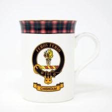 Chisholm Clan Crest Mug