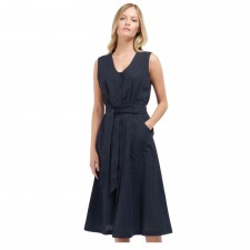 Barbour Rutherglen Dress in Indigo