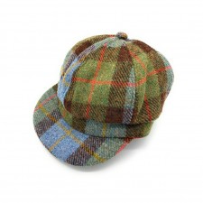 Harris Tweed Ladies Cap in Macleod Tartan