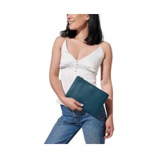 Katie Loxton Secret Message Pouch - 'Look for Magic' in Teal