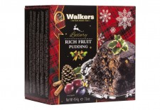 Walkers Luxury Rich Fruit Christmas Pudding (454g)