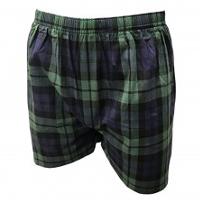 Thistle Mens Black Watch Boxer Shorts