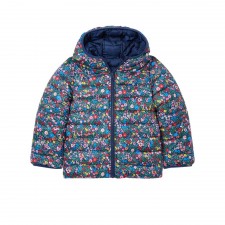 Joules Girls Switch It Reversible Puffa Jacket