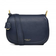 Radley York Walk Ink Blue Medium Flapover Crossbody Bag