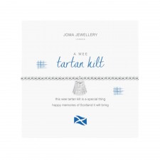Joma Jewellery A Little 'Wee Tartan Kilt' Bracelet