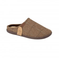 Jo & Joe Mens Harrison Slippers in Brown 