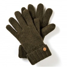 Craghoppers Mens Riber Gloves In Woodland Green UK S/M