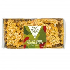 Cottage Delight Buttery Cheese Christmas Trees 125g