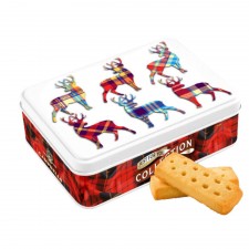 Campbells Tartan Stag Shortbread Tin 120g