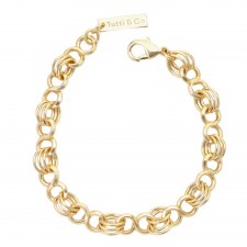 Tutti & Co Iris Bracelet Gold