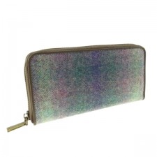 Abraham Moon 'Fordon' Long Zip Purse in Heather