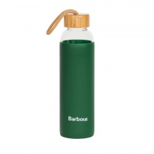 Barbour Glass Green Water Bottle