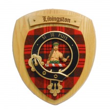 Livingston Clan Crest Wall Plaque