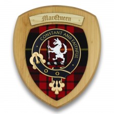 MacQueen Clan Crest Wall Plaque