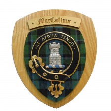 MacCallum Clan Crest Wall Plaque