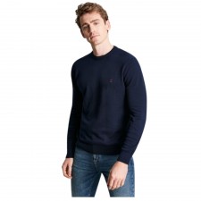 Joules Mens Jarvis Crew Neck Jumper in French Navy