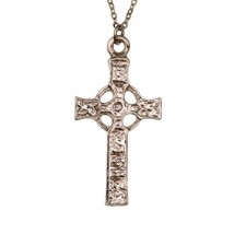 Art Pewter Iona Cross Large Pendant