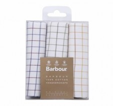 Barbour Tattersall Set of 3 Handkerchiefs