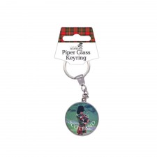 Piper Glass Keyring
