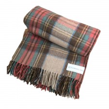 Stewart Dress Antique Tartan Wool Blanket